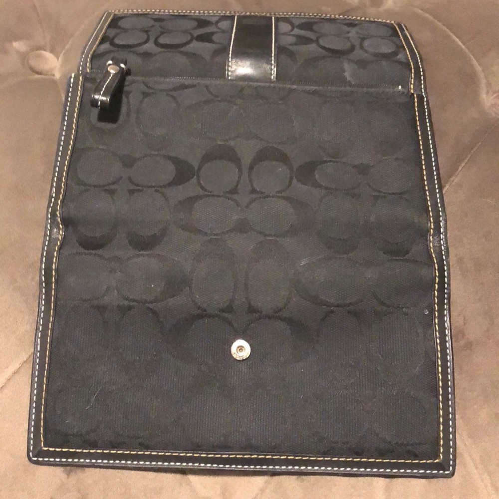 Authentic Coach Wallet with Checkbook Holder